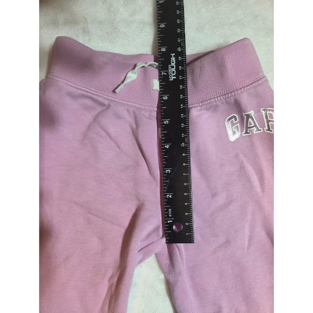 301 GAP Girls 5Y 110cm Pink Jogger Sweatpants Cotton Blend